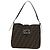 FENDI Zucca Canvas Mamma Baguette Borsa a Spalla Marrone Nero Auth 177772SAV - vista 13