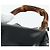 GUCCI Bamboo Rucksack aus Lackleder Navy Silber 005 781 0319 Auth ka4216A - Ansicht 14