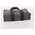 Hermès Borsa Tote HERMES Canvas 4 Set Gray Black Auth ti3899 Marrone Nero - vista 18