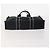 Hermès Borsa Tote HERMES Canvas 4 Set Gray Black Auth ti3899 Marrone Nero - vista 6