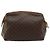 Céline Pochette CELINE Macadam Canvas PVC Pelle Marrone Oro Auth 177896 D'oro - vista 2