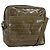 Borsa a Spalla FENDI Zucchino Canvas Beige Oro Auth 177546 D'oro
