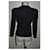 Dolce & Gabbana schwarzer V-Ausschnitt Wollpullover  - Ansicht 4