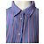 120% Lino Camisa de lino a rayas con nudo drapeado Multicolor - vista 3