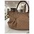Borsa a mano Gucci Scarlett in pelle monogramma GG - Beige - vista 2