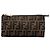 Fendi Brown Zucca Canvas Pouch