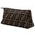 Fendi Brown Zucca Canvas Pouch - view 2