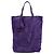 Tote verticale in nylon Intrecciolusion viola Bottega Veneta Porpora