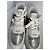 Céline Celine Leder-Sneaker Weiß/Silber - Ansicht 4