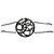 Bracciale De Beers Sicily in Oro Bianco e Diamanti Argento