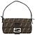 Zucca Bolso Bucket Fendi Mamma Castaño Negro