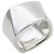 Tiffany & Co. Torque Wide Band Ring Silber