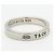 Tiffany & Co. 1837 schmaler Silberring - Ansicht 3