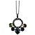 Bulgari Collana Bvlgari Allegra in oro bianco 18K con pietre preziose Multicolore