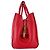 Borsa Louis Vuitton Cerise Montaigne MM Rosso - vista 3