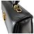 Borsa a mano compatta in pelle Gancini Salvatore Ferragamo Nero - vista 14