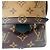Louis Vuitton MINI Monogram Reverse Palm Springs Leder Rucksack Braun - Ansicht 12