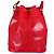 Borsa a tracolla Louis Vuitton in rosso Castilian - vista 3