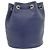 Borsa a tracolla Chanel Deauville Line AS1045 Blu - vista 2