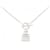 Hermès Hermes Amulette Birkin Necklace Silver
