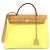 Hermès Borsa Hermes Herbag Zip PM D'oro Giallo