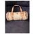 Borsa Chloé Paddington in tela beige e pelle Marrone - vista 2