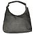 Gucci Borsa Hobo in tela nera e pelle Nero