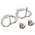 Orecchini Open Heart di Tiffany & Co. Argento D'oro - vista 2