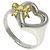 Tiffany & Co. Heart Ribbon Ring Silber Golden