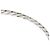 Bracciale rigido Twist di Tiffany & Co. Argento - vista 6