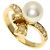 Céline Anel Celine Pearl Diamond em Ouro Amarelo 18K