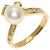 Céline Anel Celine Pearl Diamond em Ouro Amarelo 18K - vista 2
