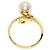 Céline Anel Celine Pearl Diamond em Ouro Amarelo 18K - vista 4