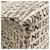 Céline Celine Cabas Thais Large Triomphe Tote Bag Marrone Bianco - vista 19