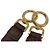 Borsa Fendi Peekaboo I.U Medium Marrone - vista 17