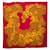 Sciarpa in seta Chanel Camellia Coco Mark Rosa D'oro  - vista 1