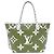 Bolso Louis Vuitton Monogram Giant Neverfull MM Caqui