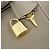 Borsa Louis Vuitton Suhali Lockit PM M91790 Marrone - vista 4