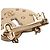 Spilla Chanel Coco Mark Heart Lock Key Motif Rosa D'oro - vista 3