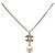 Collana Chanel Coco Mark placcata oro D'oro - vista 2
