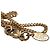 Collana Chanel Coco Mark placcata oro D'oro - vista 6