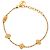 Bracciale Louis Vuitton Monogram Flowerful LV Circle D'oro - vista 2
