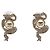 Timeless Orecchini Chanel Coco Mark Pearl Ribbon Motif D'oro