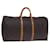 Louis Vuitton Keepall Monogram Canvas 60 Marrone