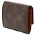 Louis Vuitton Monogram Portemonnaie Plat - Monedero Castaño - vista 2