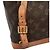 Zaino Louis Vuitton Monogram Montsouris MM Marrone - vista 9