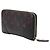 Louis Vuitton Monogram Long Wallet Schwarz Rot - Ansicht 2
