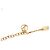 Collana con pendente Louis Vuitton Essential V Chain D'oro - vista 4
