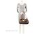 Borsa a Spalla Louis Vuitton Monogram Canvas Thames GM Marrone - vista 5