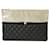Chanel Mit Perlen verzierte Clutch Schwarz  - Ansicht 2